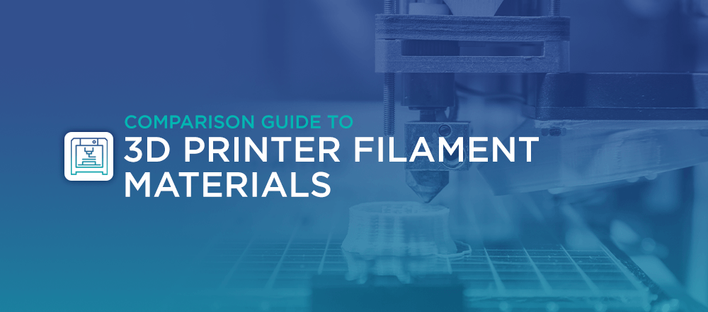 Comparison Guide to 3D Printer Filament Materials