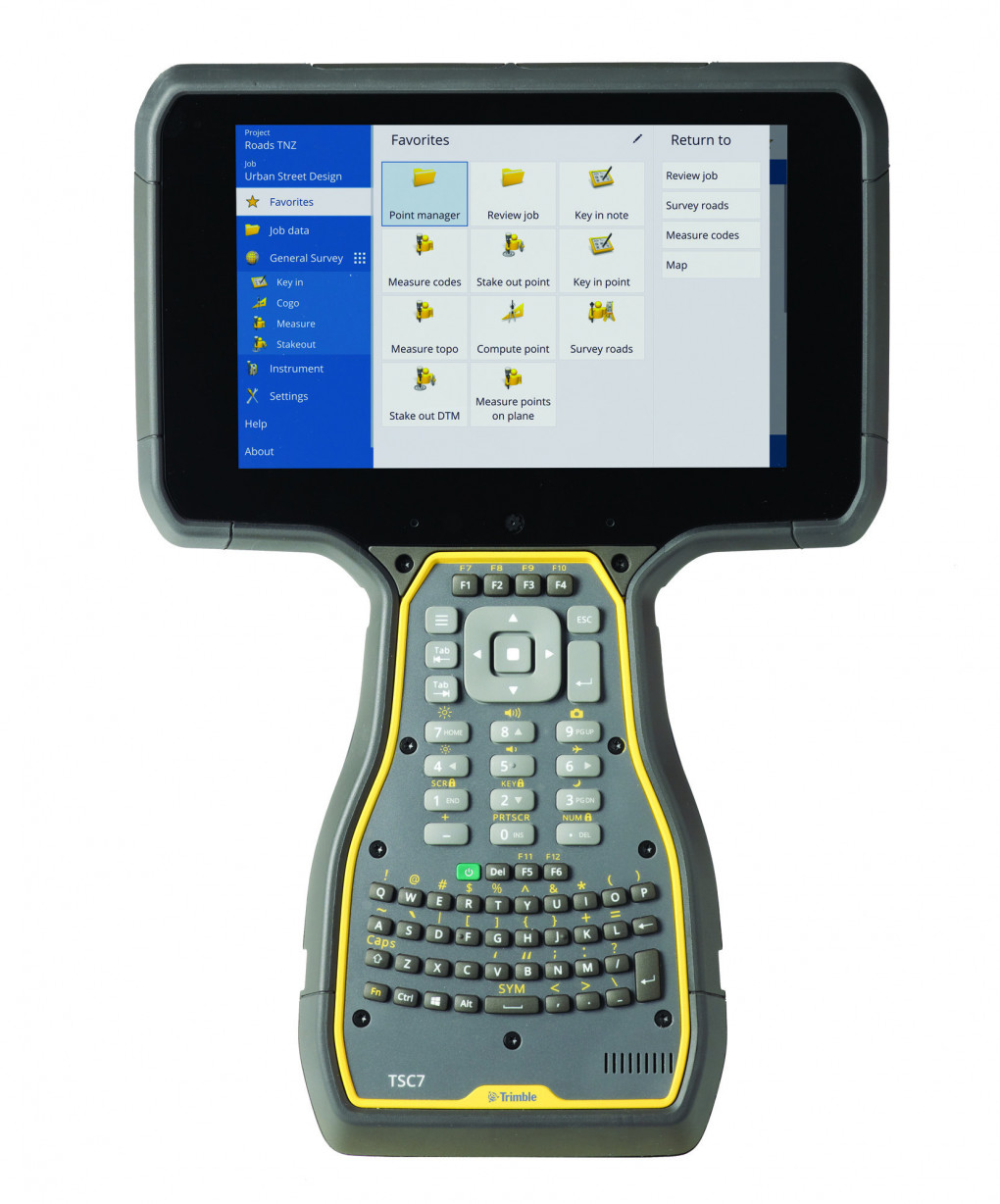 Trimble Releases the TSC7 Controller