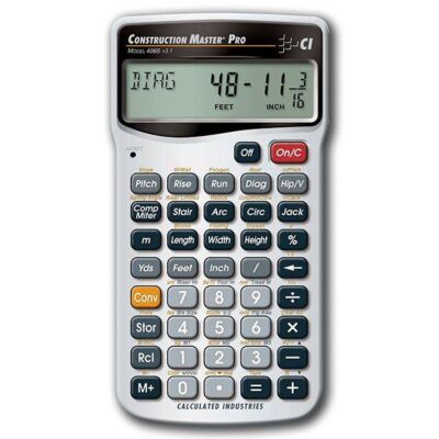 Calculated Industries Construction Master Pro Calculator