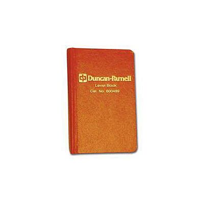 Duncan-Parnell Surveyor's Level Book