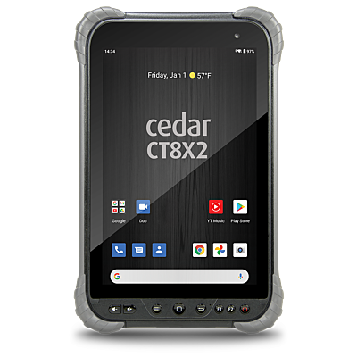 Juniper Systems Cedar CT8X2 Rugged Tablet