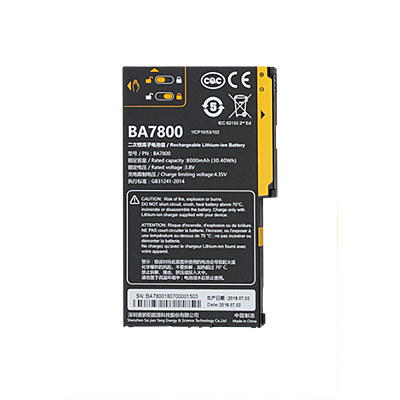 TDC600-2 Battery BA7800 3.8V 8000mAh