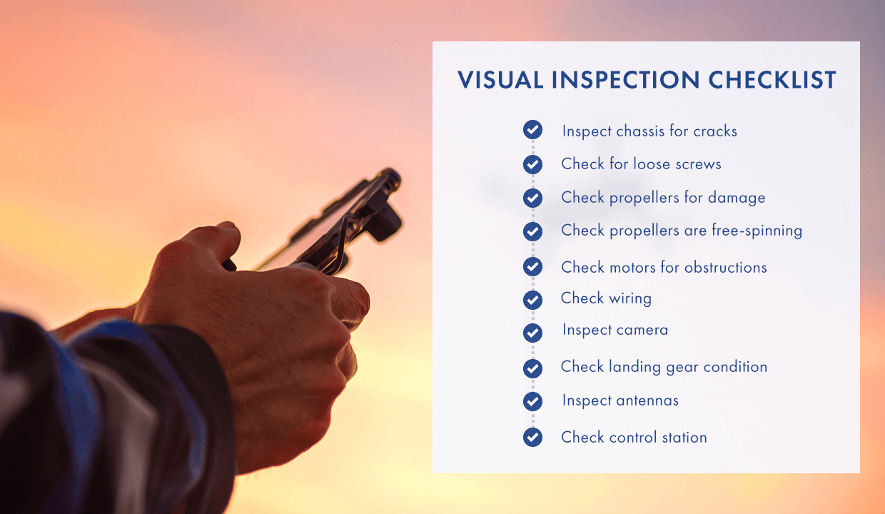 Visual Drone Inspection Checklist